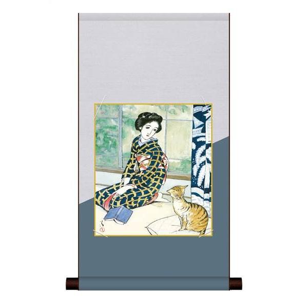 色紙 三幸 趣1号 晩春 NY2HEM-025 竹久 夢二 色紙と色紙掛 154764018