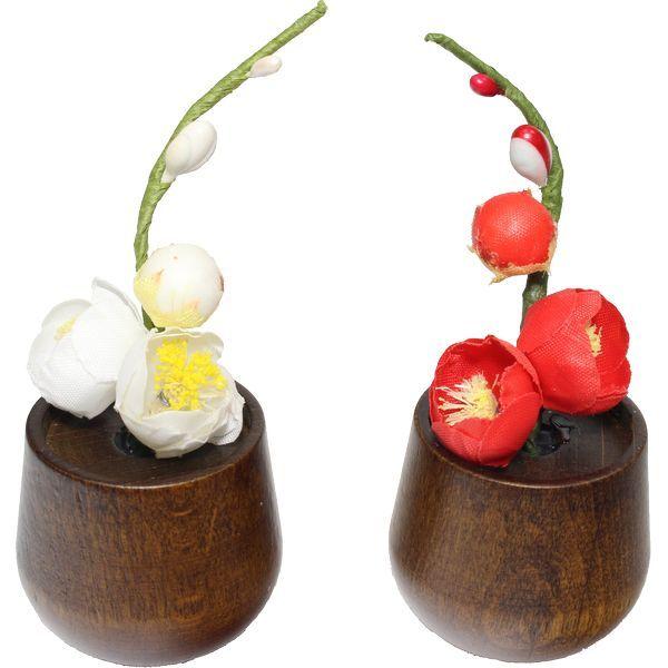 ひな人形 ひな道具 単品 部品 売り 花 桜橘 しずか ゆら大 紅白梅 1554 1554 高田卸方屋 通販 Yahoo ショッピング