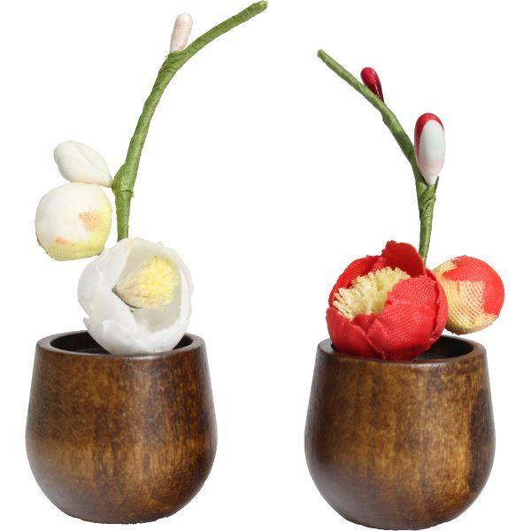 ひな人形 ひな道具 単品 部品 売り 花 桜橘 しずか ゆら小 紅白梅 1551 1551 高田卸方屋 通販 Yahoo ショッピング