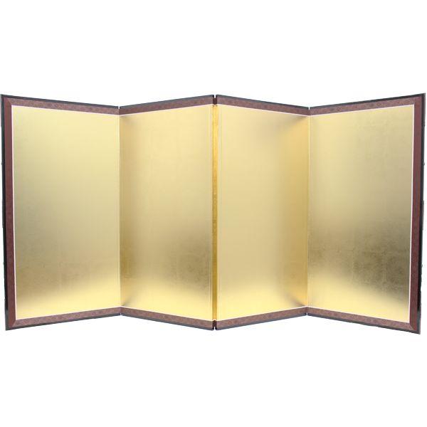 五月屏風 金色　金沢箔 五月屏風 金色 金沢箔