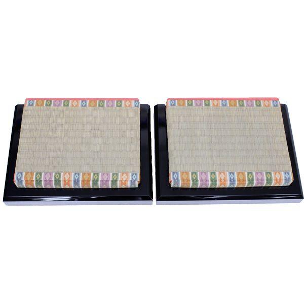 木製京式親王台 黒塗艶有 小十番 S10A 267341 : 高田卸方屋 - 通販