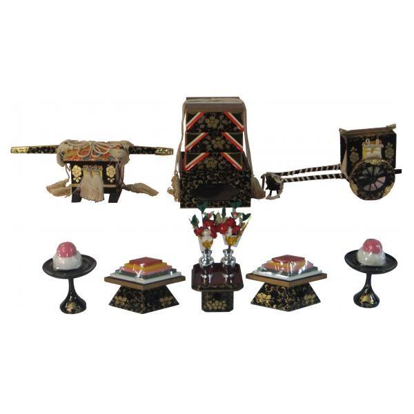 ひな人形 ひな道具 単品 部品 売り 前飾道具 六品道具 木 822106