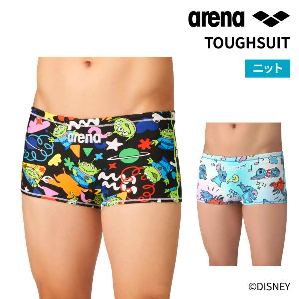 競泳水着  練習用 トレーニング水着 アリーナ arena メンズ TOUGHSUIT  タフスーツ ディズニー Disney AS6FWM55M