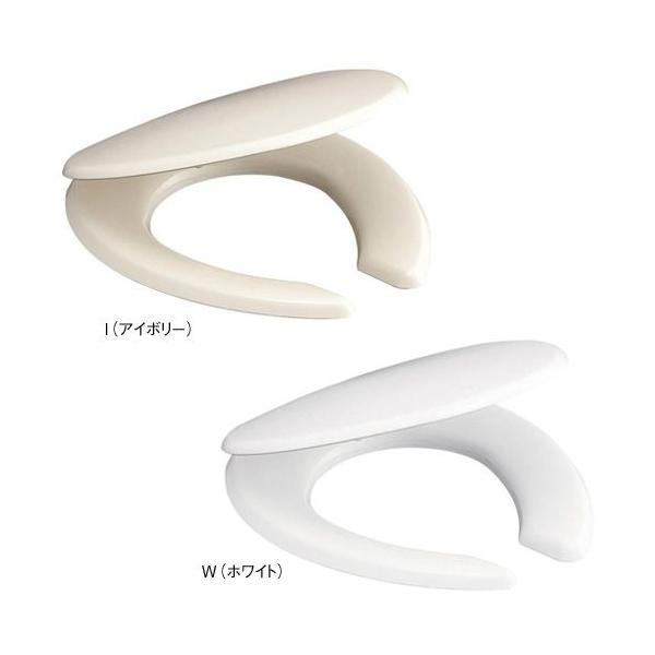 三栄水栓　前割普通便座●小サイズ●取付工具付●材質 ABS樹脂