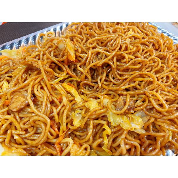 焼きそば 調理済み 1kg×6袋 業務用 焼そば キャベツ、人参、豚肉入 ソース焼きそば ソース焼そば 湯煎でOK 【水産フーズ】