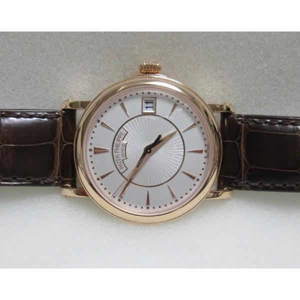 Patek Philippe Calatrava パテック フィリップ カラトラバ オフィサー Rgケース チョコレートブラウンアリゲーターレザーベルト 5153r 001 Pte 19 Suisho 通販 Yahoo ショッピング