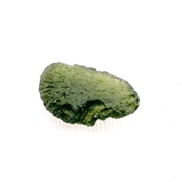 【一点もの】モルダバイト(27.552カラット) 原石 鑑別書付き moldavite 稀石 チェコ 天然石