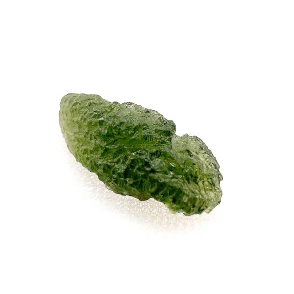 【一点もの】モルダバイト(20.103カラット) 原石 鑑別書付き moldavite 稀石 チェコ 天然石