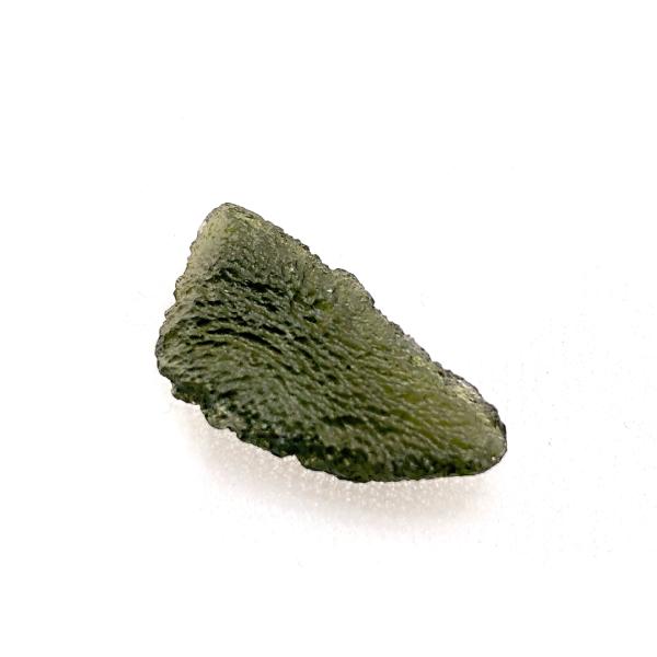 一点もの】モルダバイト(21.496カラット) 原石 鑑別書付き moldavite