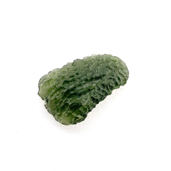 【一点もの】モルダバイト(25.529カラット) 原石 鑑別書付き moldavite 稀石 チェコ 天然石