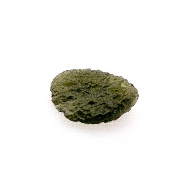【一点もの】モルダバイト(21.268カラット) 原石 鑑別書付き moldavite 稀石 チェコ 天然石