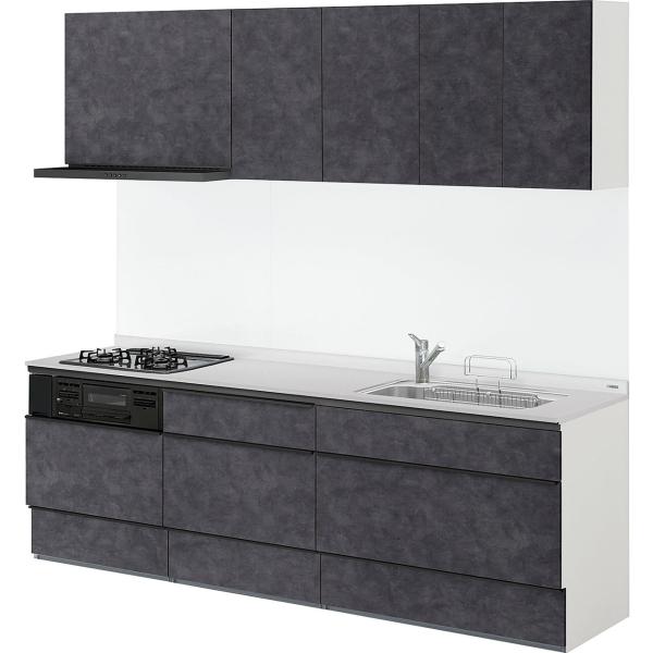 ノクト リクシル システムキッチン ノクト 間口255cm 奥行65cm 扉