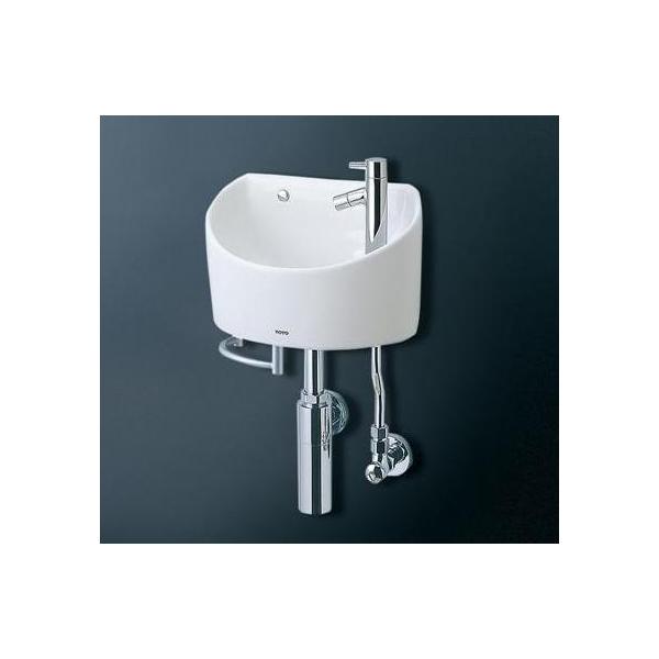 スイスイマート】TOTO壁掛手洗器 丸形 LSH90BAPT タオルバー付