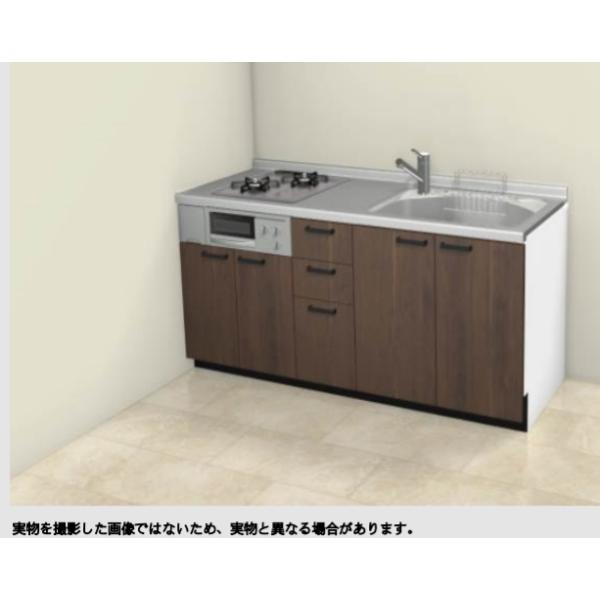 リクシル システムキッチン シエラS 間口165cm 奥行60cm ステンレス