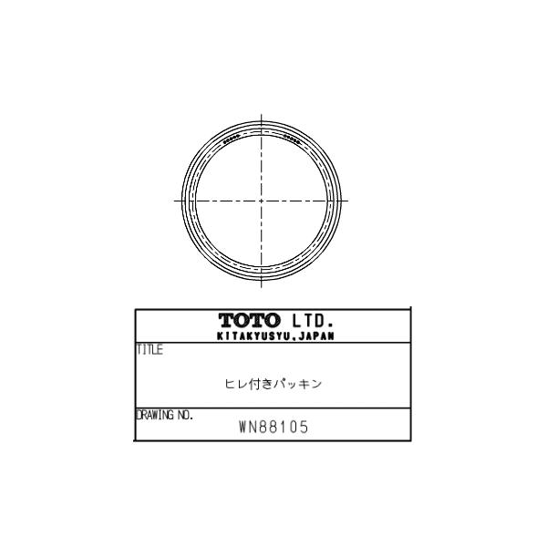 TOTO@ʉϑpp[c@qtpbL@WN88105@