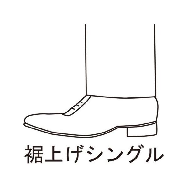 【股下サイズ採寸方法】股下サイズは、股の中央の十字の縫い目から、縫い目に沿って裾までの長さをお測りください。股上の深さによって同じ股下の長さでもすその位置が変わります。股上の深いスラックスでは、股上の浅いスラックスより同じ股下の長さでもすそ...