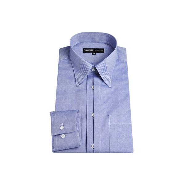 シャンブレーブルー ワイシャツ レギュラーカラー 衿先ピンタック スナップダウン 長袖 ビジネス 2次会 モード Yシャツ 日本製 綿100 Buyee Buyee Japanese Proxy Service Buy From Japan Bot Online