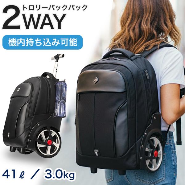 スーツケース キャリーケース 2WAY ビッグホイール トローリー バックパック AOKING 1年保証 小型 機内持ち込み TSAロック リュック ソフトケース 布