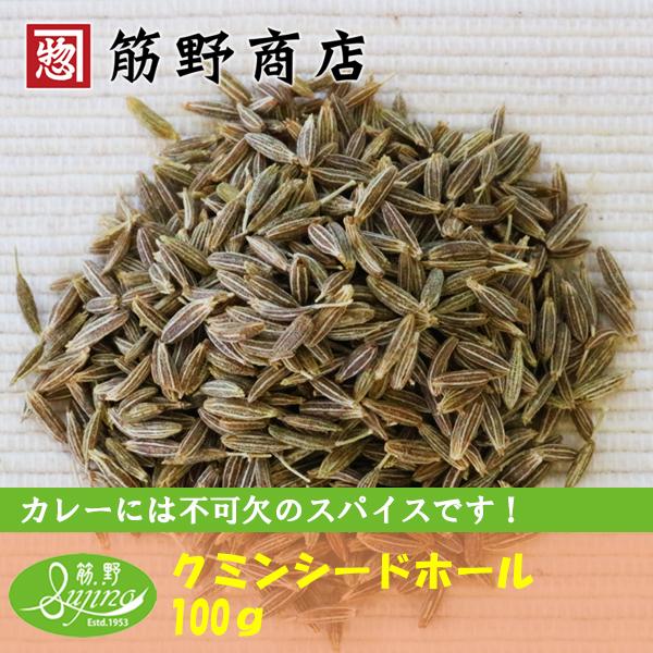 クミンシードホール 100ｇ　ポイント消化　スパイスカレー　スパイス　spice　香辛料