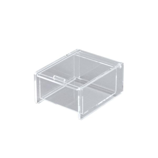 ■素材　：アクリル■サイズ：巾100ｘ奥行125ｘ高さ60mm■梱包　：24個/箱　（内箱6個入ｘ4）