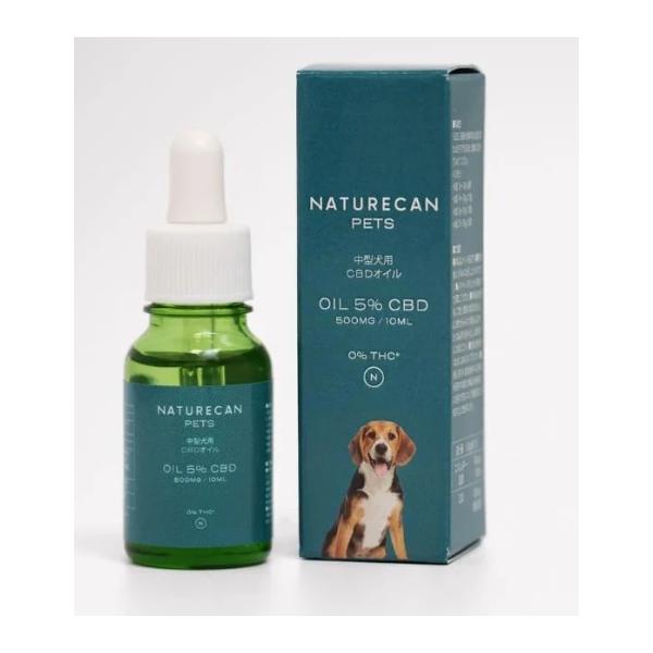 NATURECAN/ネイチャーカン　中型犬用5％CBDオイル　10ml