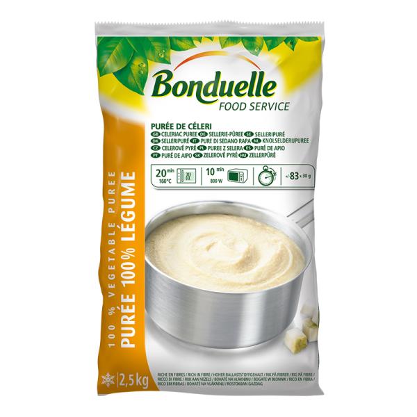 【Bonduelle】冷凍　根セロリピューレ2.5kg（03401215）