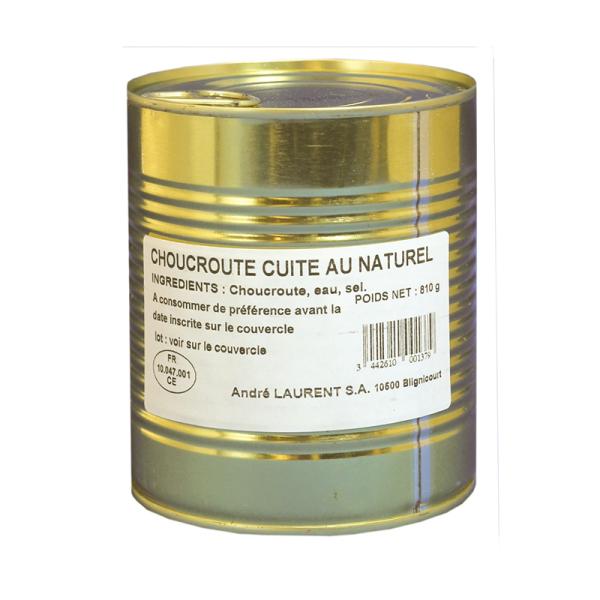 塩だけで味付けしたシュークルート