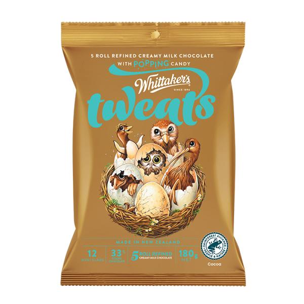 【Whitterker's】Tweet Chocolate　180g （340000011）