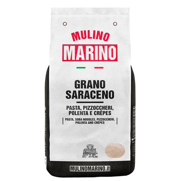 冷蔵【MULINO MARINO】そば粉（石臼）500g (979001035)★クール便代金￥1,650-申し受けます