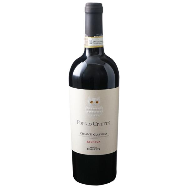 【イタリアワイン】Chianti Classico Reserva Poggio Civetta 750ml (I822)