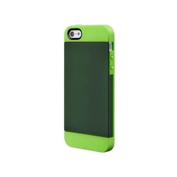 スマホケース カバー iPhoneSE(第一世代) 5 5s SwitchEasy グリーン 緑 ポリカーボネート 保護フィルム クロス TONES Green