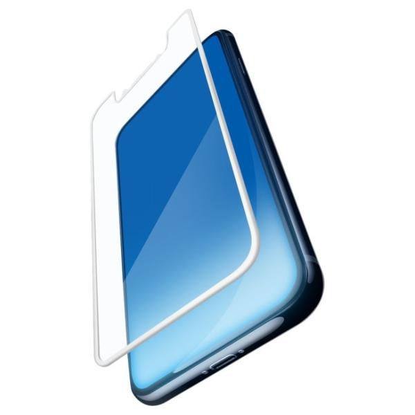メール便送料無料 エレコム  iPhone11Pro iPhoneXs X （5.8インチ)  フィルム フルカバー 衝撃吸収 ブルーライトカット 透明 指紋防止 高光沢 ホワイト