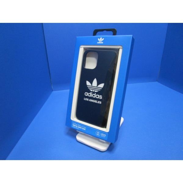 didas アディダス iPhone 12 Mini ケース TPU  都市シリーズ ロサンゼルス ロゴ  ブラック 黒