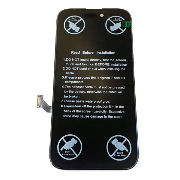 iPhone 15 修理用 互換 液晶 フロントパネル対応 iPhone15注意(素人厳禁)初期不良含む如何なる理由がありましてもご対応出来ません純正品との比較では色合いが変わりますiPhone15 アイフォン15 アイフォーン15 アイホ...