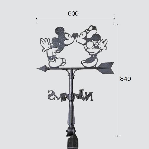 Panasonic（パナソニック） KMEW ディズニーシリーズ 風見鶏 ミッキー