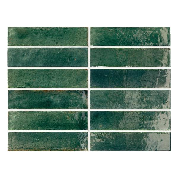 名古屋モザイク デザイン内装壁タイル クロジョーロ 240×57.5角