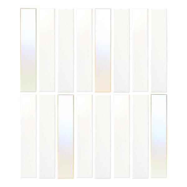 名古屋モザイク 内装タイル ホログラム 250×50角平 24枚/箱 ZRO-F1510