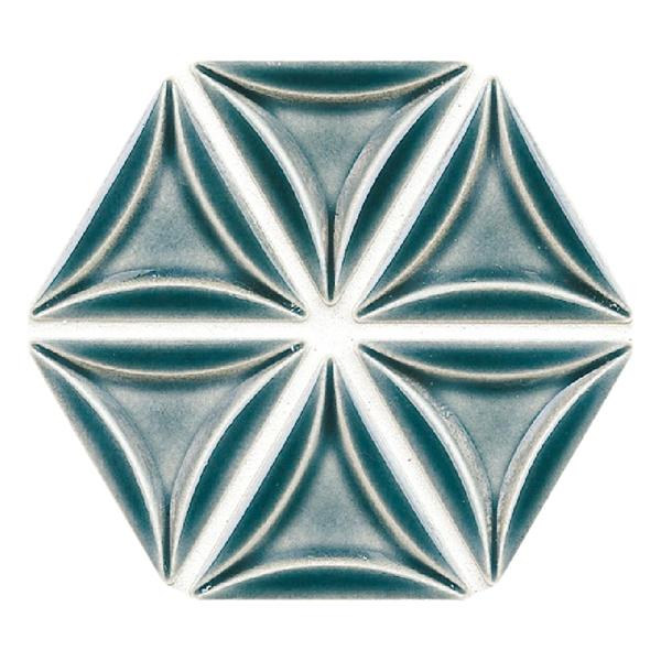 名古屋モザイク アートモザイク クロザネイ 43×38三角形特殊面状 [裏