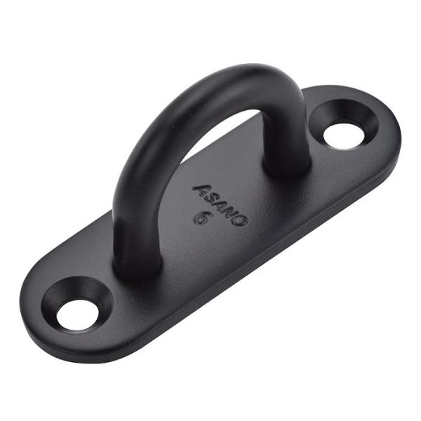 浅野金属　黒塗装　ブラックシリーズ塗装によって表面をマットブラックに仕上げました。光が反射しにくく、店舗やショーウインドウ、舞台装飾などに最適です。※材質:：本体＝SUS304※木ねじ付：3.5x25(黒塗装)