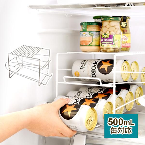 アーネスト（Arnest） 缶ストッカー 上にも置ける缶ストッカー 500ml
