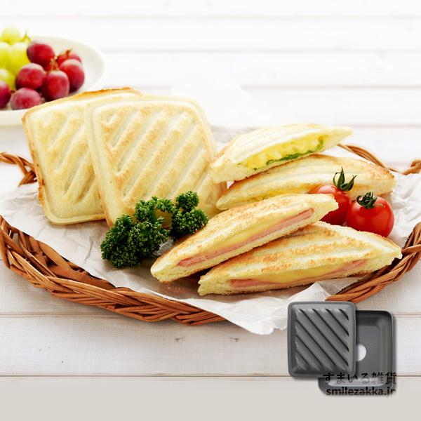 [Release date: March 10, 2022]食パンにお好みの具材をはさみ、ふちを閉じたパックパンが作れます。蓋の波型でパンを押すとパニーニ風のサンドパンができます。お好きな食パンでパックパンを作ることができます。波目をつける...