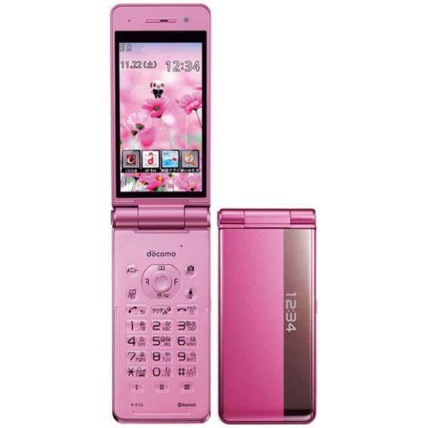 Panasonic 【超美品・Aランク】docomo P-01G ケータイ ピンク Panasonic 【超美品・Aランク】docomo P-01G ケータイ ピンク