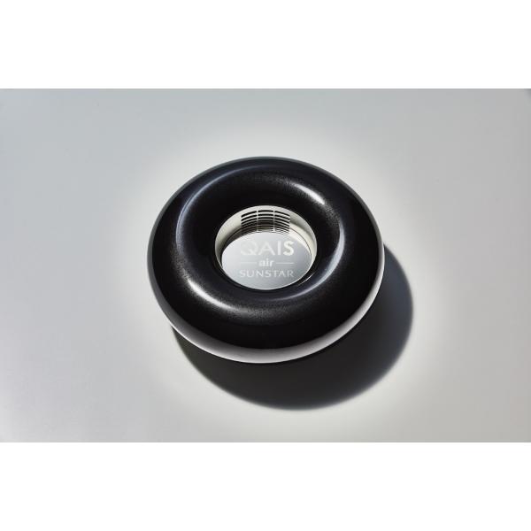 サンスター 時を刻む除菌脱臭機 QAIS-air- 03 ブラック 空間除菌脱臭