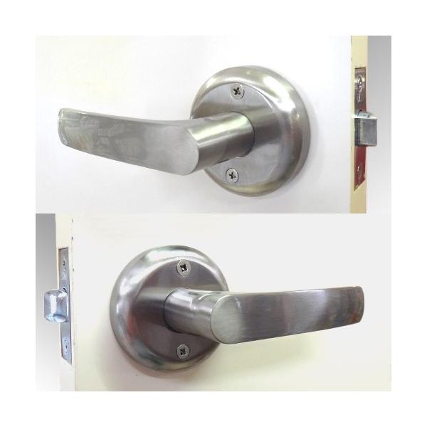 COW レバーハンドル 万能 空錠(鍵なし) ドアノブ 交換 取替 ECLE