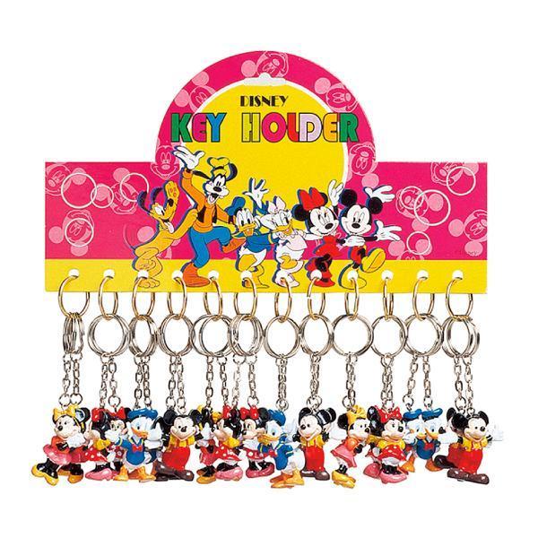 Disney（ディズニー） No.3 24個セット キーホルダー キャラクター 鍵