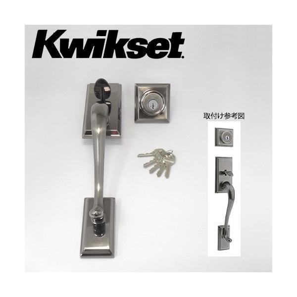 kwikset �z�[�\�� + �R�����E�F���X �n���h�����Z�b�g  �A���e�B�[�N�j�b�P���F�̂�  �N�C�b�N�Z�b�g 800HE + CHL