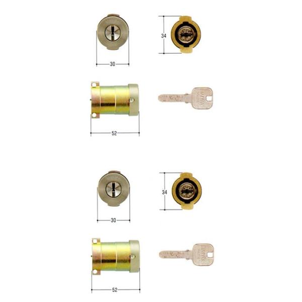 MIWA ���a���b�N JN�V�����_�[ PA�^�C�v PG701-HS 2����Z�b�g �h���V���o�[ MCY-488 MIWA JN PG701-HS CY SF 1K2L PA�EPASP