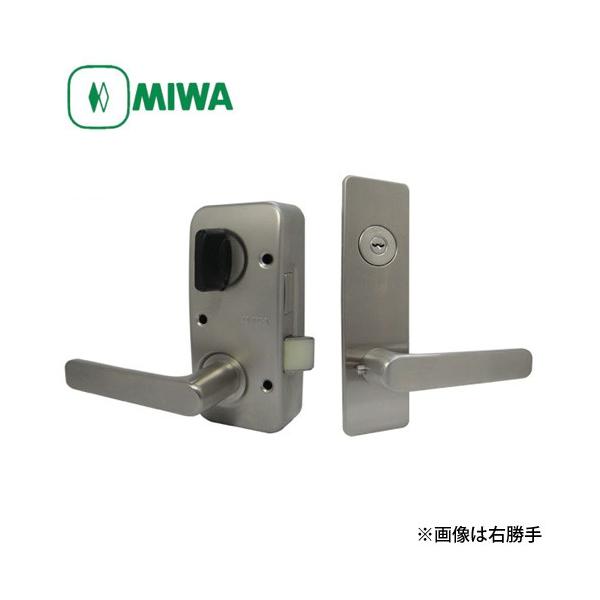 MIWA U9-RAHPC レバーハンドル「MIWA 82RA」「MIWA 85RA」の表記がある錠と交換可能です。握り玉型ノブタイプからも加工なしでお取替えできます。【GOAL社 MX 箱錠】や【SHOWA BLL 箱錠】とも交換可能。【...
