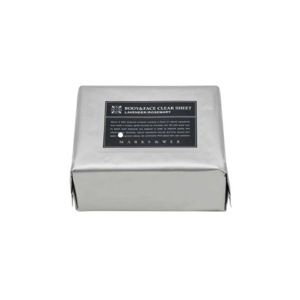 メーカー マークスアンドウェブ商品名 ボディ&amp;フェイスクリアシート(ラベンダー/ローズマリー)40枚内容量 40枚商品説明 顔や身体の汗を拭き取るシートタイプの化粧水です。肌を引き締めるカキタンニンと、保湿成分ワイルドタイムエキスを...