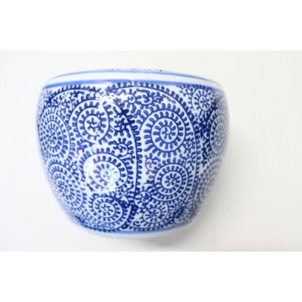 手火鉢　タコ柄＊＊北海道・沖縄・離島のお客さま＊＊お買い上げ個数１個につき、中継料￥2,860を頂きます。変更後の合計代金はお買い上げ後メールにて改めてお知らせ致します。※ご理解の程よろしくお願い致します。